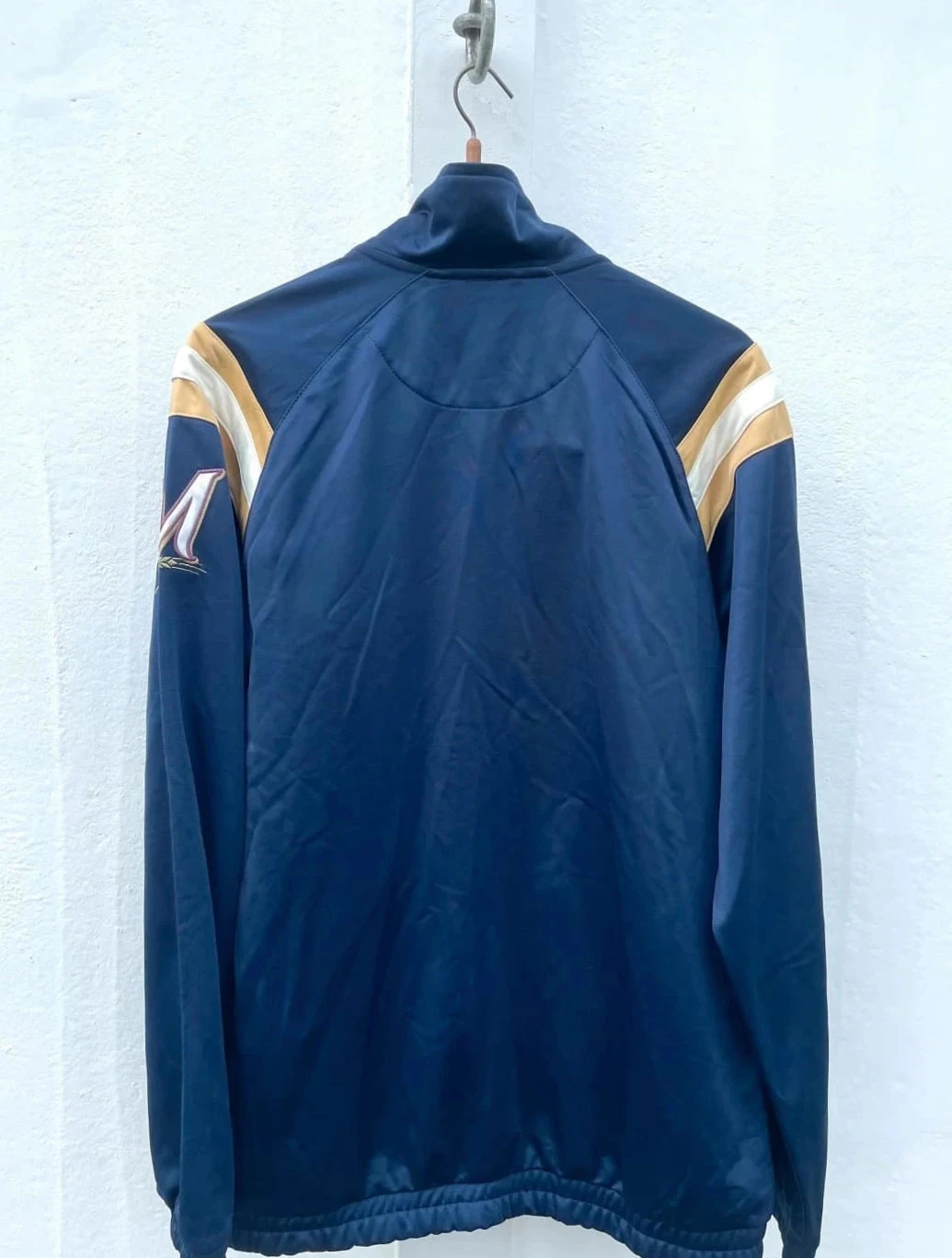 MLB Sports Milwaukee Brewers Genuine Merchandise Baseball track jacket Mens M – photo 8